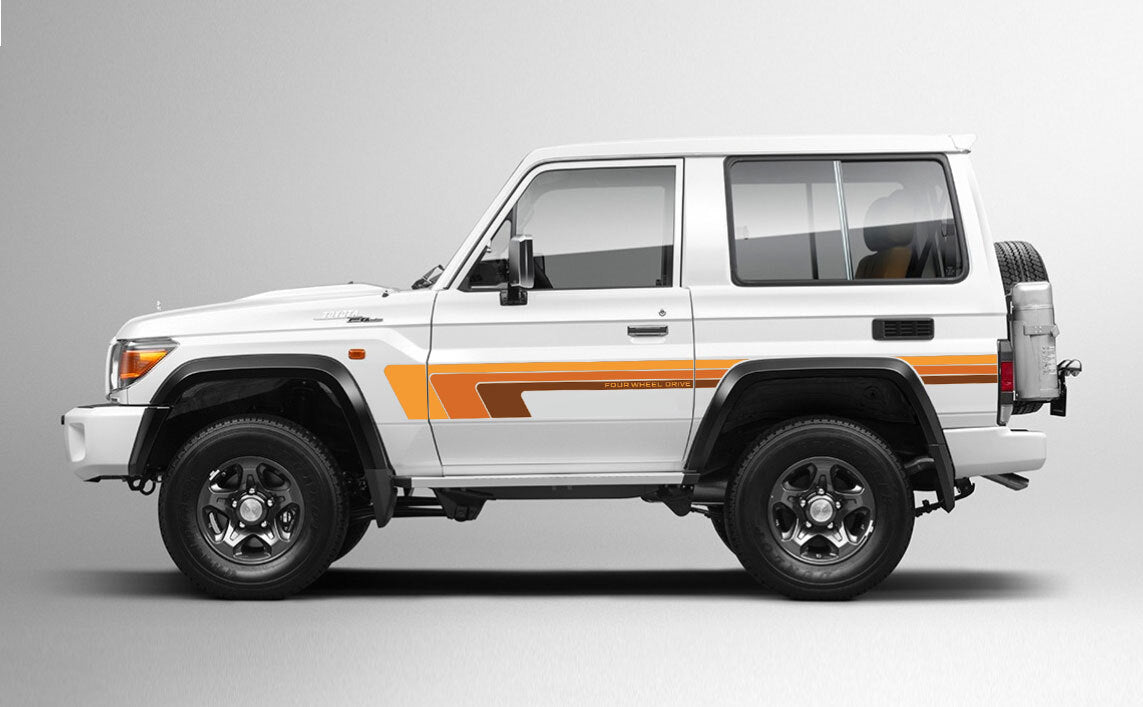 BALLINA BODY DECAL KIT : TOYOTA LANDCRUISER LC71 (2023+)