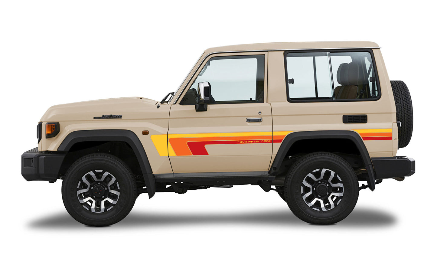 BALLINA BODY DECAL KIT : TOYOTA LANDCRUISER LC71 (2023+)