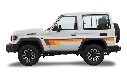 BALLINA BODY DECAL KIT : TOYOTA LANDCRUISER LC71 (2023+)
