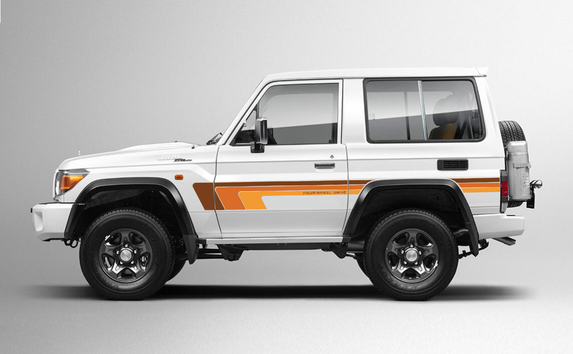 BALLINA BODY DECAL KIT : TOYOTA LANDCRUISER LC71 (2023+)