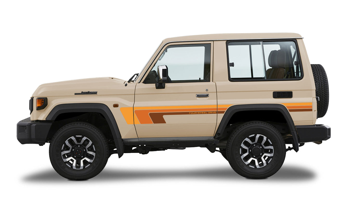 BALLINA BODY DECAL KIT : TOYOTA LANDCRUISER LC71 (2023+)