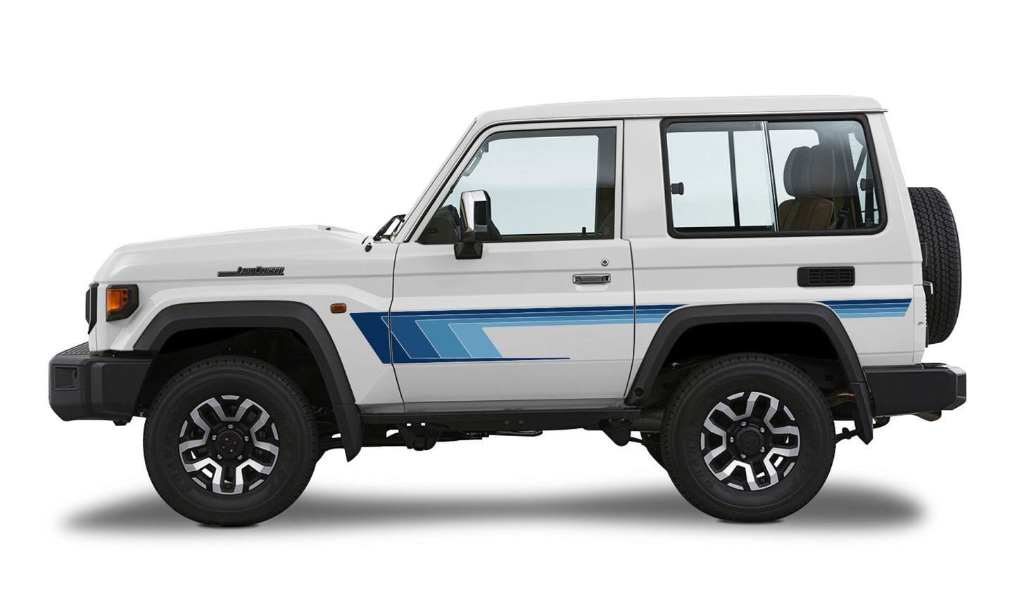 BROOME BODY DECAL  KIT : TOYOTA LANDCRUISER LC71 (2023+)