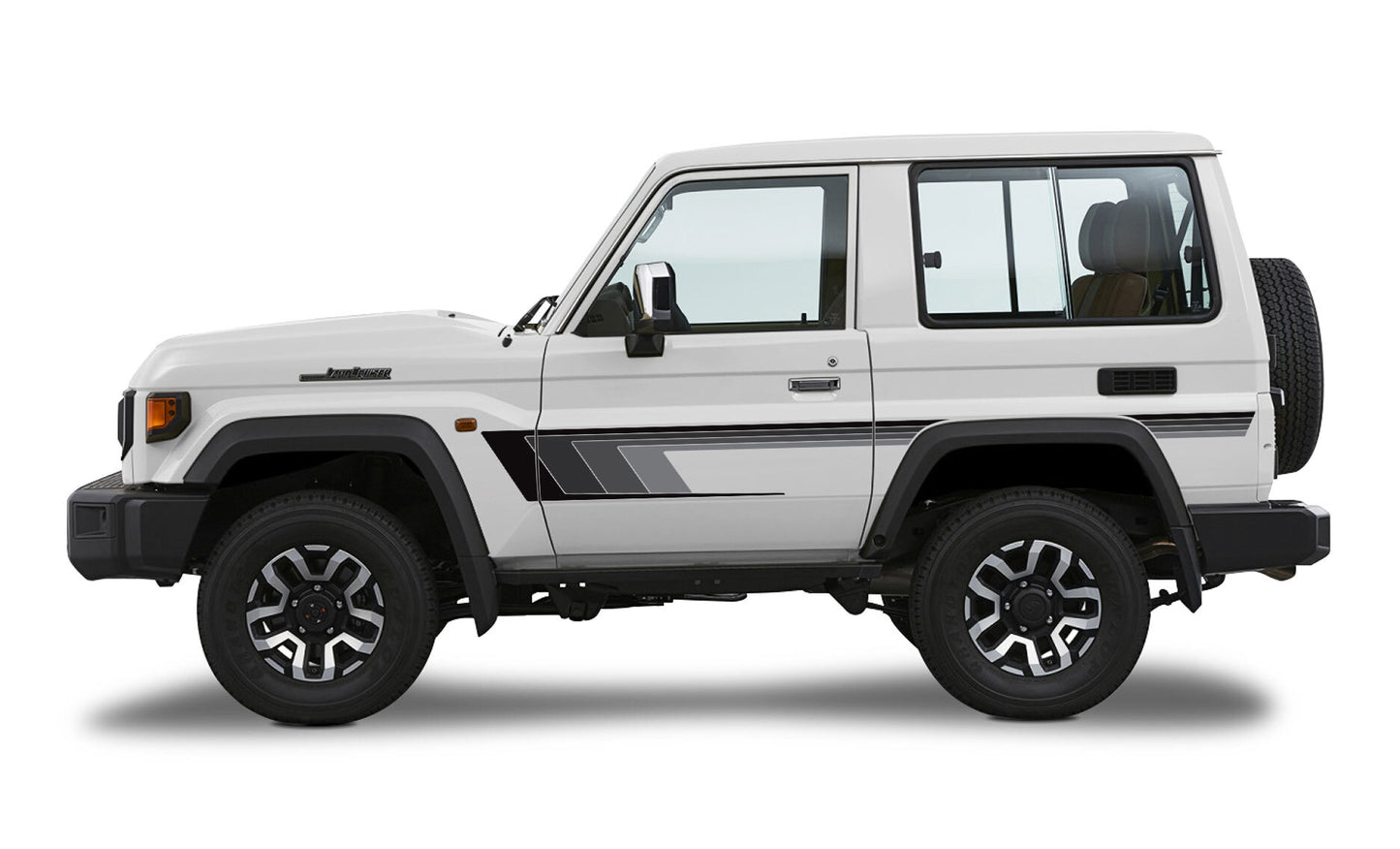 BROOME BODY DECAL  KIT : TOYOTA LANDCRUISER LC71 (2023+)