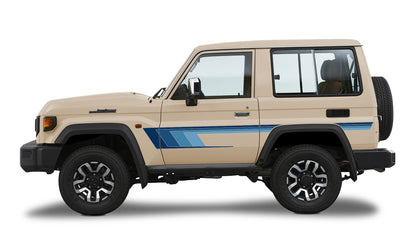 BROOME BODY DECAL  KIT : TOYOTA LANDCRUISER LC71 (2023+)