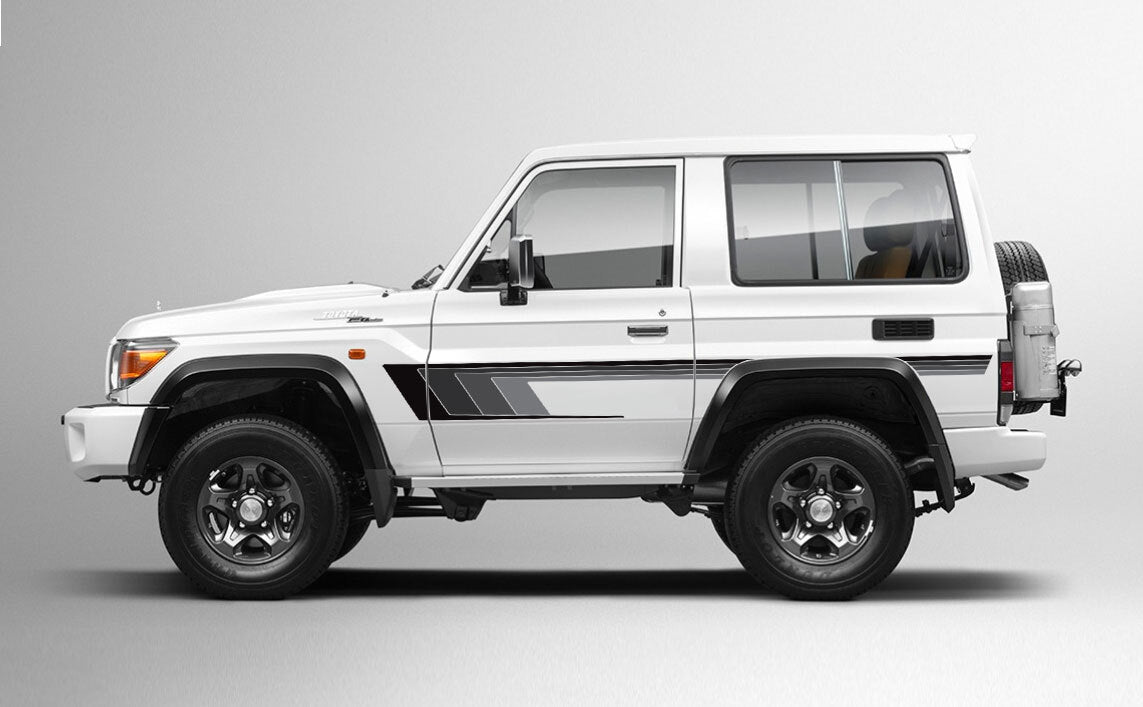 BROOME BODY DECAL  KIT : TOYOTA LANDCRUISER LC71 (2023+)