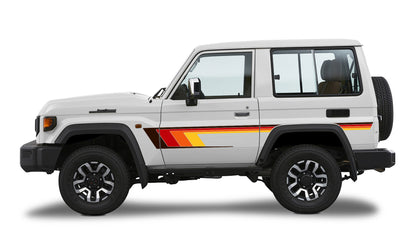 BROOME BODY DECAL  KIT : TOYOTA LANDCRUISER LC71 (2023+)