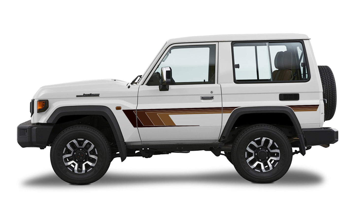 BROOME BODY DECAL  KIT : TOYOTA LANDCRUISER LC71 (2023+)