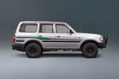SADDLEWORTH BODY DECAL  KIT : 1990-1994 J80 TOYOTA LAND CRUISER (WAGON)