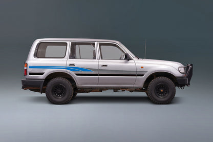 SADDLEWORTH BODY DECAL  KIT : 1990-1994 J80 TOYOTA LAND CRUISER (WAGON)