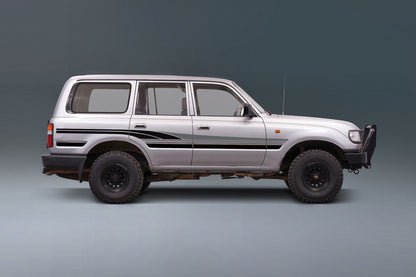 SADDLEWORTH BODY DECAL  KIT : 1990-1994 J80 TOYOTA LAND CRUISER (WAGON)
