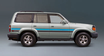 CULBURRA BODY DECAL  KIT : 1994-1997 J80 TOYOTA LAND CRUISER (WAGON)