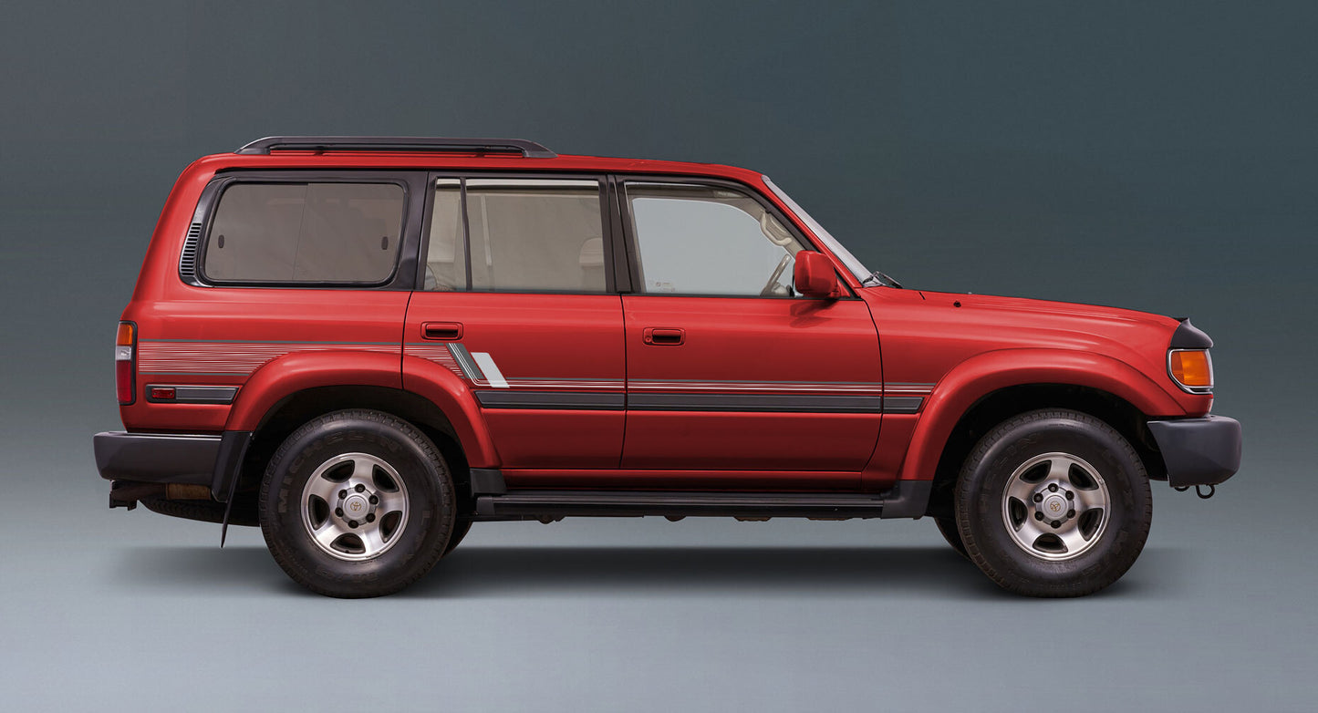 RAMSGATE BODY DECAL  KIT : 1994-1997 J80 TOYOTA LAND CRUISER (WAGON)