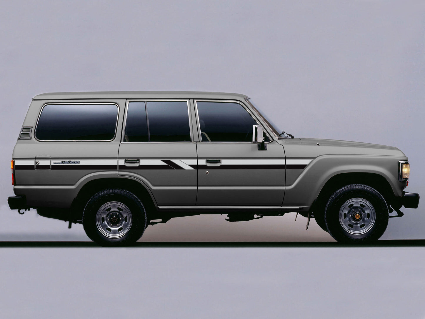 COOTAMUNDRA BODY DECAL KIT : TOYOTA LAND CRUISER 60-SERIES
