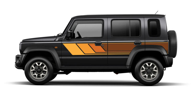 COBAR BODY DECAL KIT : SUZUKI JIMNY XL WAGON (JC74)