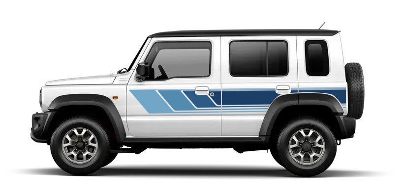 COBAR BODY DECAL KIT : SUZUKI JIMNY XL WAGON (JC74)