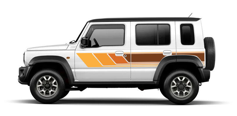 COBAR BODY DECAL KIT : SUZUKI JIMNY XL WAGON (JC74)