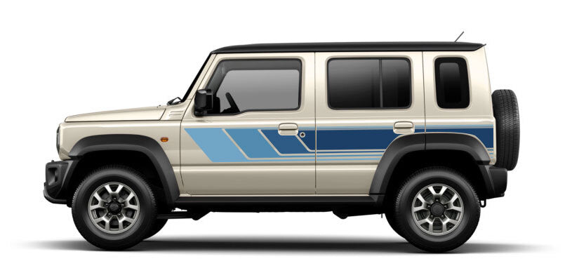COBAR BODY DECAL KIT : SUZUKI JIMNY XL WAGON (JC74)