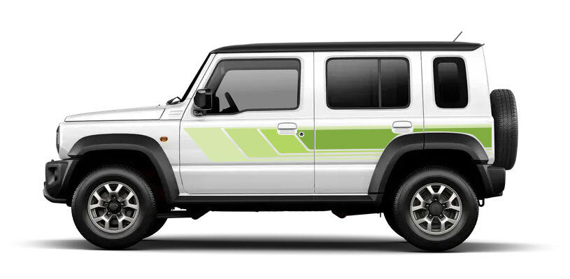 COBAR BODY DECAL KIT : SUZUKI JIMNY XL WAGON (JC74)