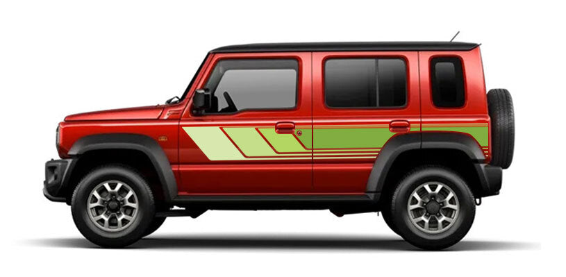 COBAR BODY DECAL KIT : SUZUKI JIMNY XL WAGON (JC74)
