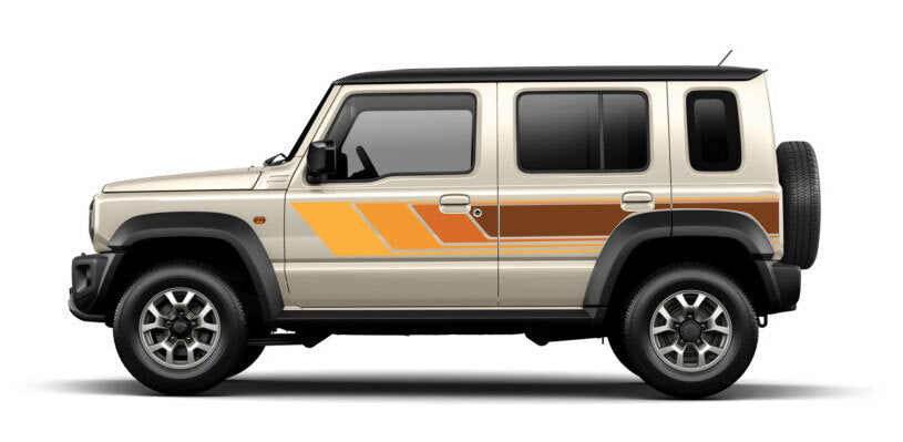 COBAR BODY DECAL KIT : SUZUKI JIMNY XL WAGON (JC74)