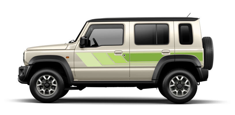 COBAR BODY DECAL KIT : SUZUKI JIMNY XL WAGON (JC74)
