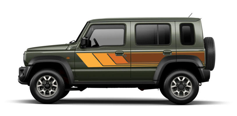 COBAR BODY DECAL KIT : SUZUKI JIMNY XL WAGON (JC74)