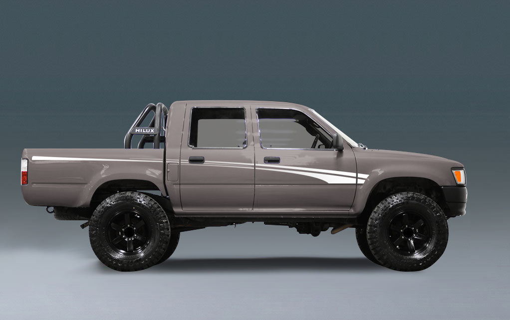 INVERELL BODY STRIPE KIT : TOYOTA HILUX (1988-1997)