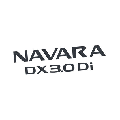 DX 3.0 DI DOOR DECAL : NISSAN NAVARA (D21/D22)