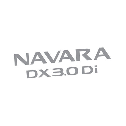 DX 3.0 DI DOOR DECAL : NISSAN NAVARA (D21/D22)