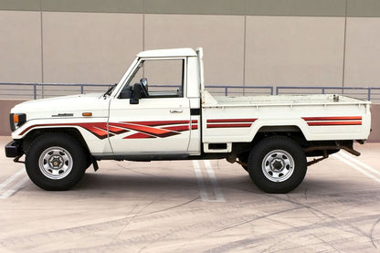 TENTERFIELD BODY STRIPES KIT : J75-SERIES TOYOTA LAND CRUISER (SINGLE-CAB UTILITY)
