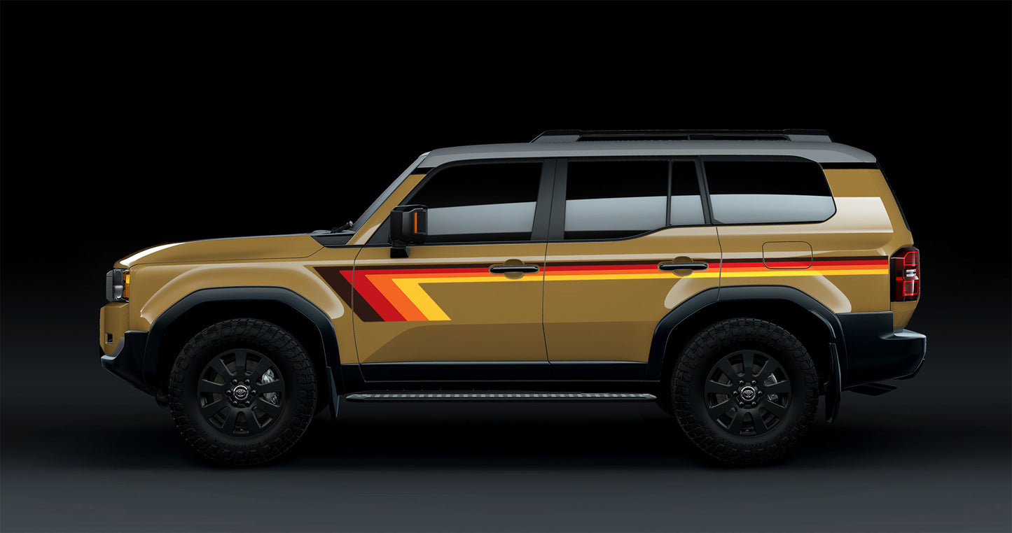 FRANKSTON BODY STRIPE KIT : 250-SERIES TOYOTA LAND CRUISER PRADO (2024+)