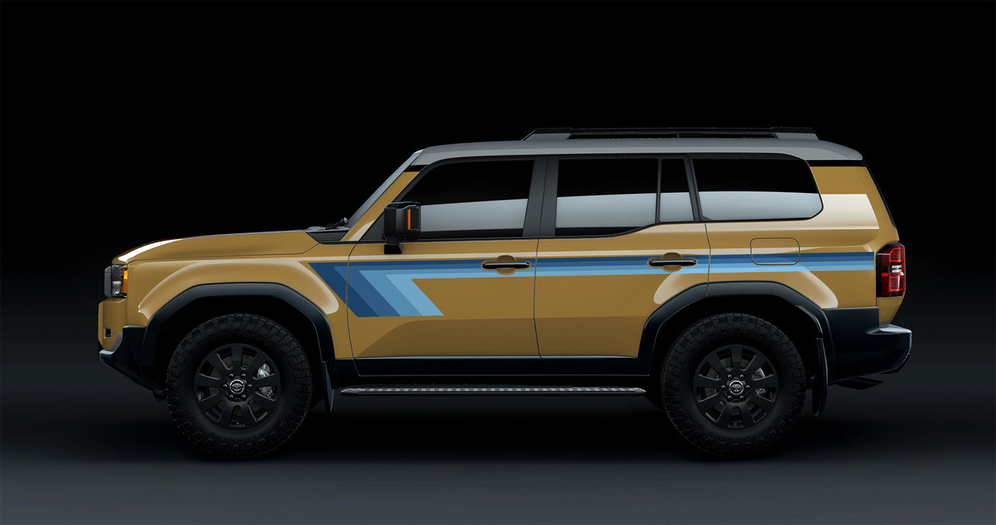 FRANKSTON BODY STRIPE KIT : 250-SERIES TOYOTA LAND CRUISER PRADO (2024+)