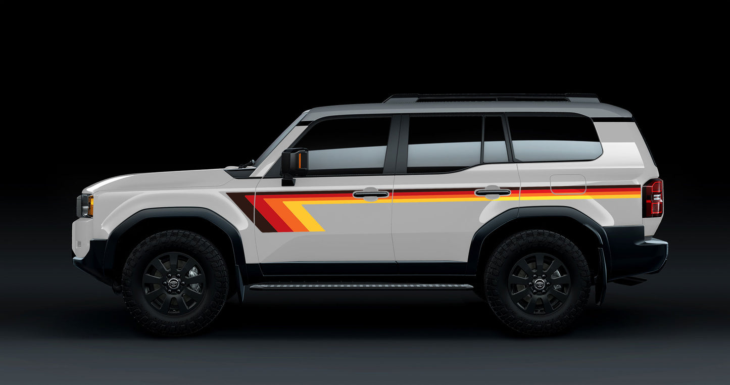 FRANKSTON BODY STRIPE KIT : 250-SERIES TOYOTA LAND CRUISER PRADO (2024+)