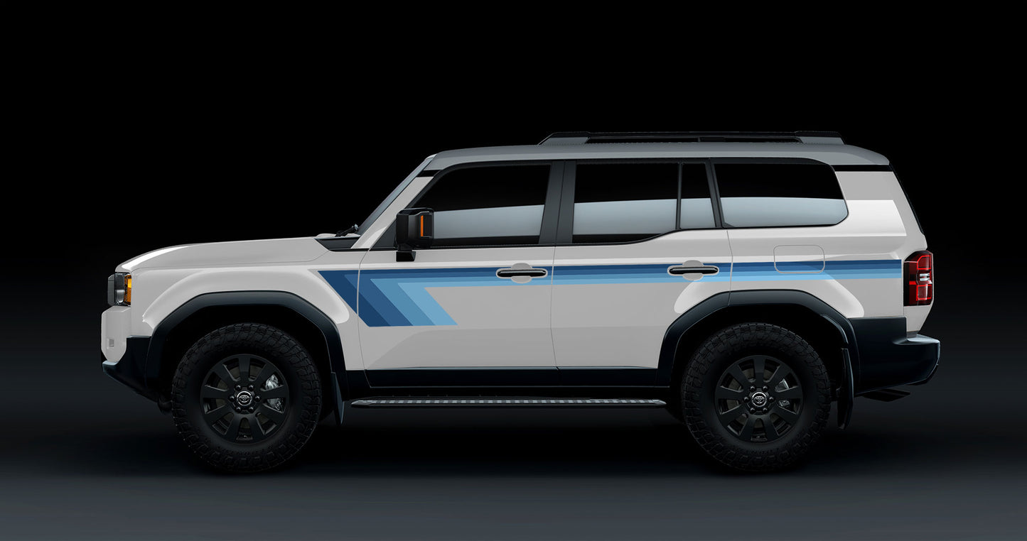 FRANKSTON BODY STRIPE KIT : 250-SERIES TOYOTA LAND CRUISER PRADO (2024+)