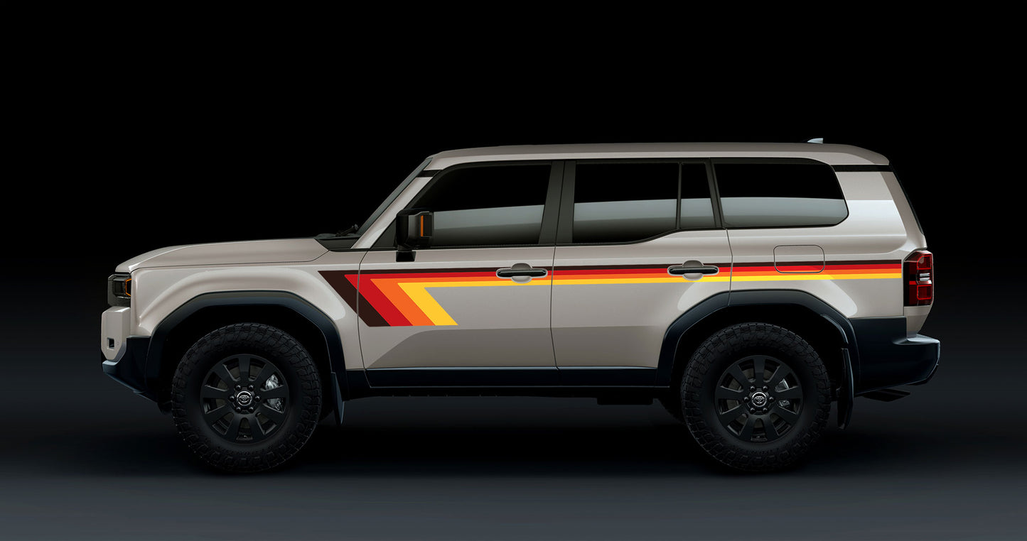 FRANKSTON BODY STRIPE KIT : 250-SERIES TOYOTA LAND CRUISER PRADO (2024+)