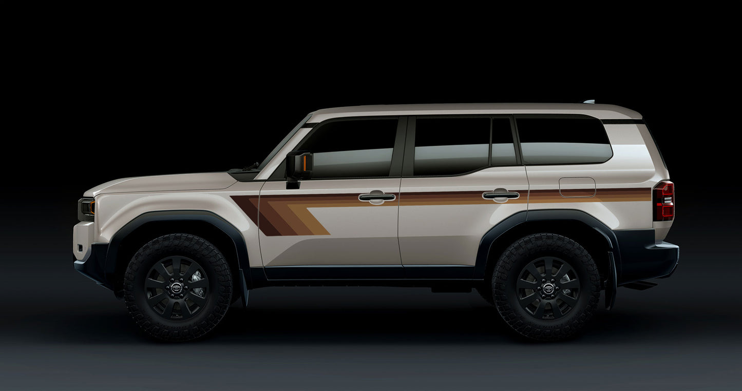 FRANKSTON BODY STRIPE KIT : 250-SERIES TOYOTA LAND CRUISER PRADO (2024+)