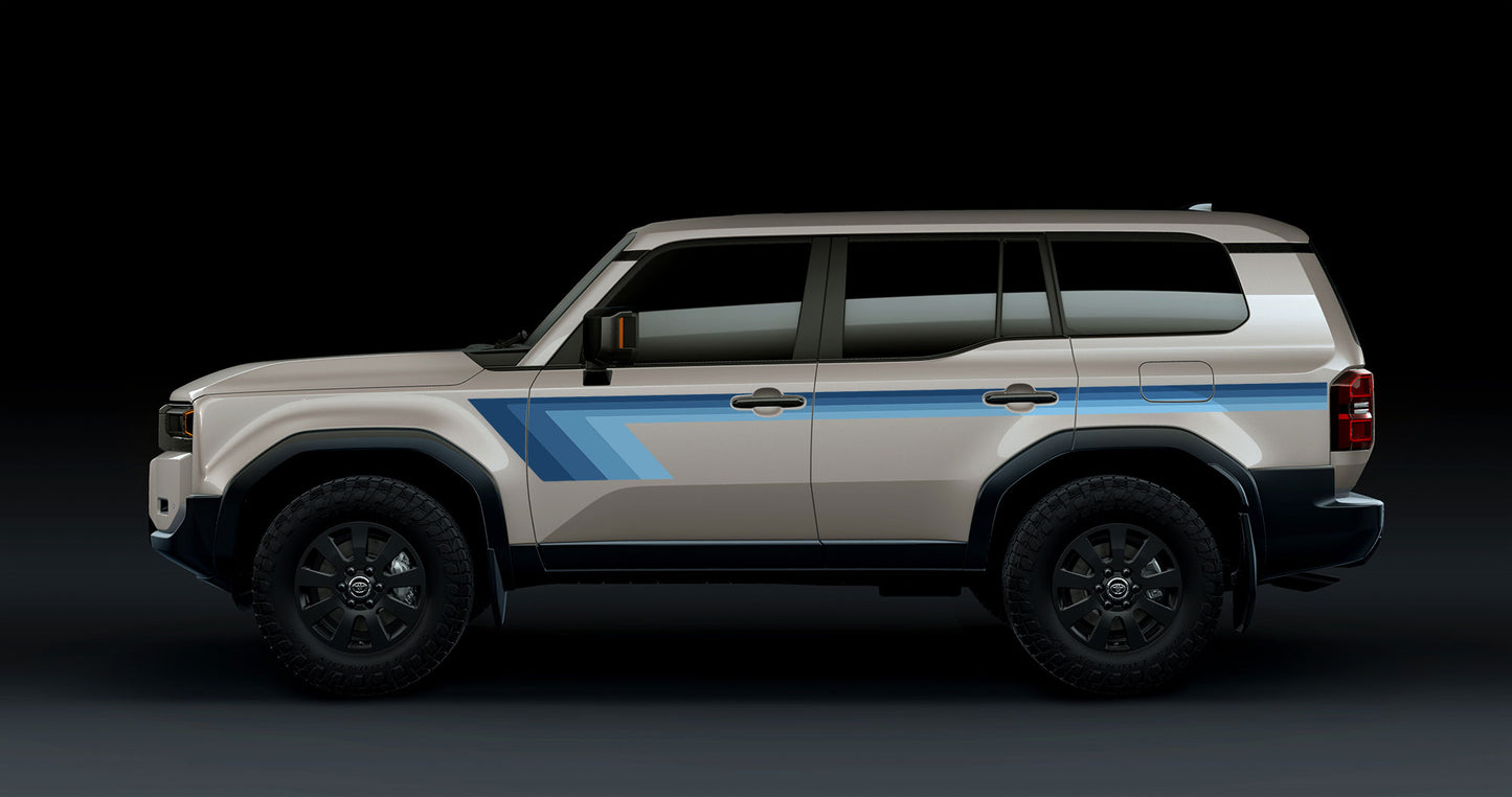 FRANKSTON BODY STRIPE KIT : 250-SERIES TOYOTA LAND CRUISER PRADO (2024+)