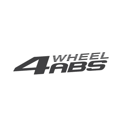 REPRODUCTION 4-WHEEL ABS TAILGATE DECAL : FORD COURIER (2004/2005)