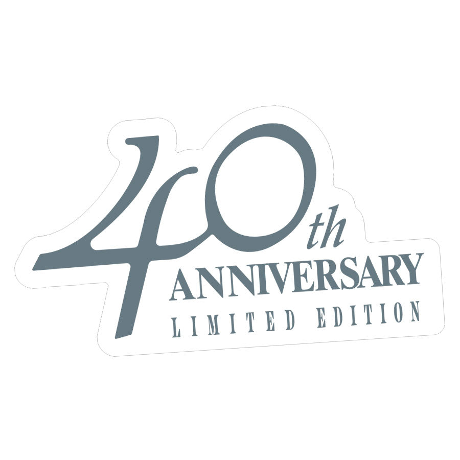 40th ANNIVERSARY LIMITED EDITION TAILGATE DECAL : 80-SERIES TOYOTA LAND CRUISER