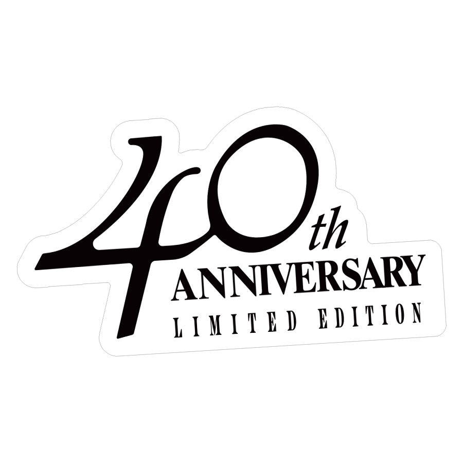 40th ANNIVERSARY LIMITED EDITION TAILGATE DECAL : 80-SERIES TOYOTA LAND CRUISER