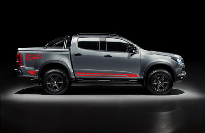 REPRODUCTION SPORTS CAT BODY STRIPE KIT : HOLDEN COLORADO (2012-2019)